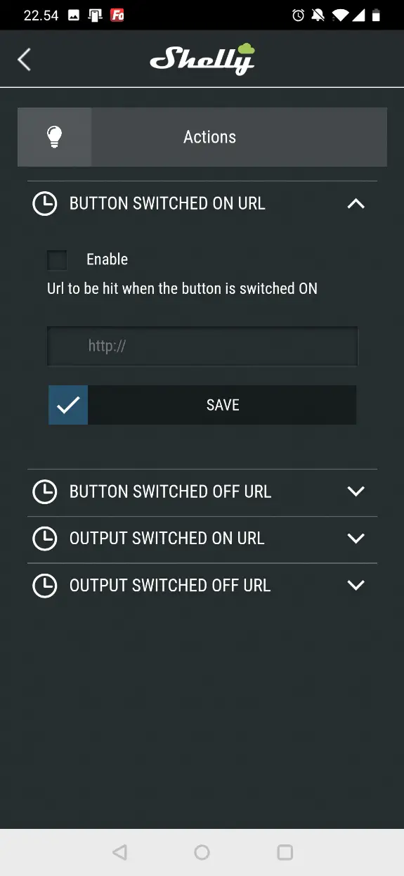 Special Template for 2 Motion Sensors with a Shelly 2.5 · Issue